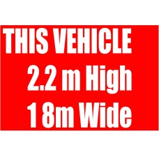 Vehicle Size 001